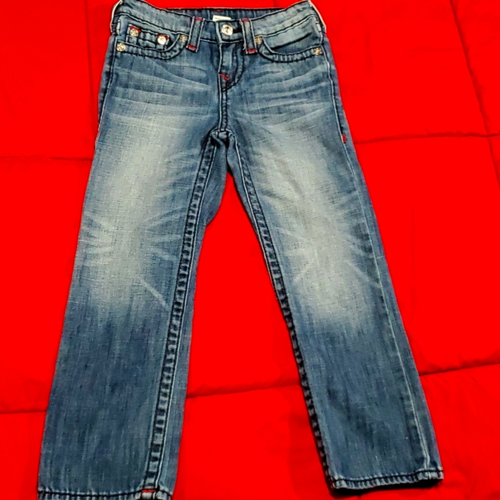 True religion jeans,size 6 child
